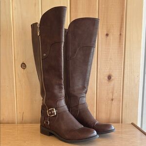 G by GUESS Tall Brown Riding Boots - Size 7